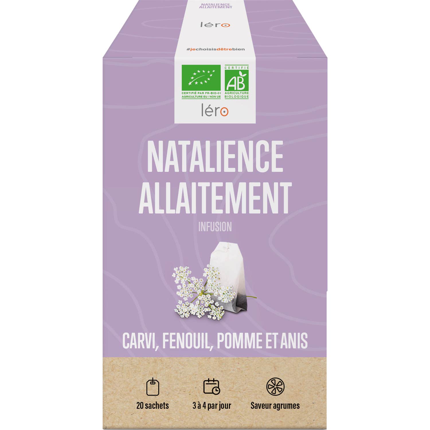 Lero Infusión Natalience Lactancia Bio 20uds