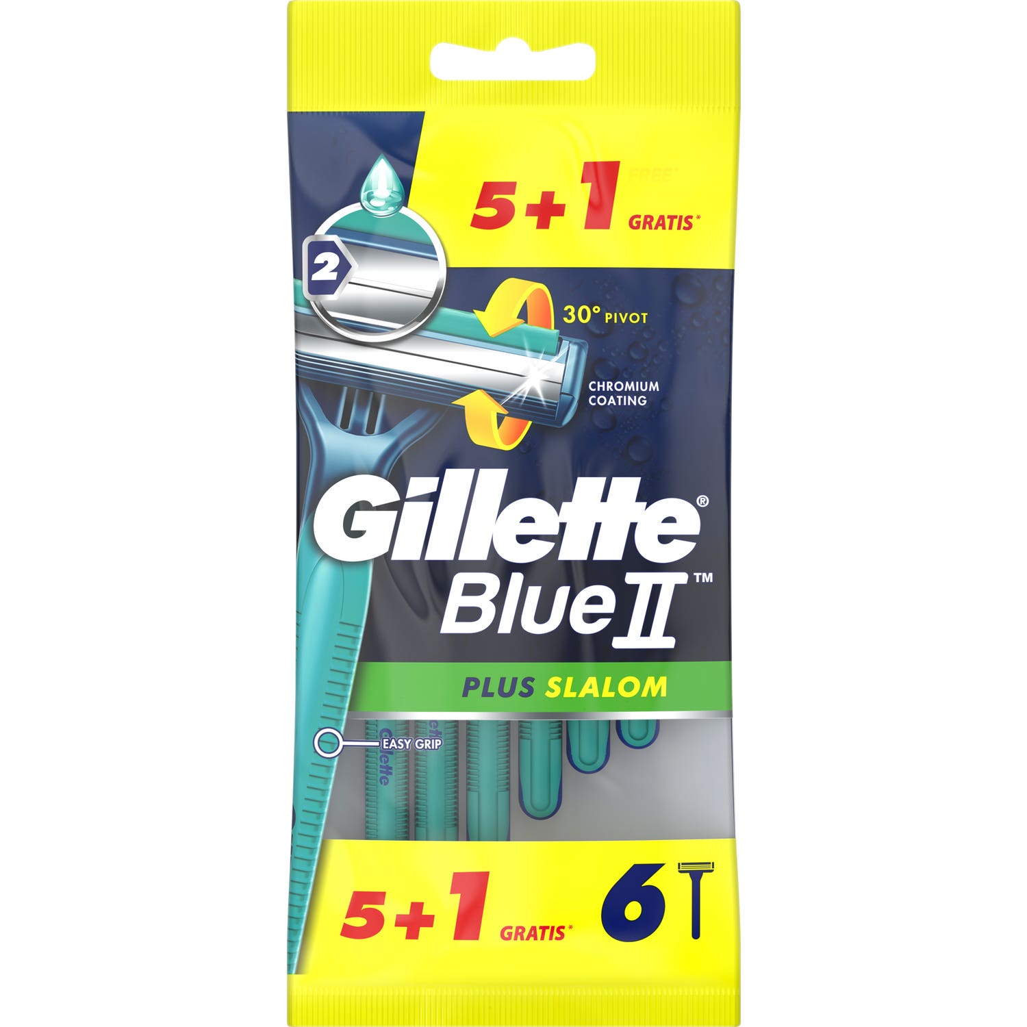 Gillette Plus Slalom 5 Unidades