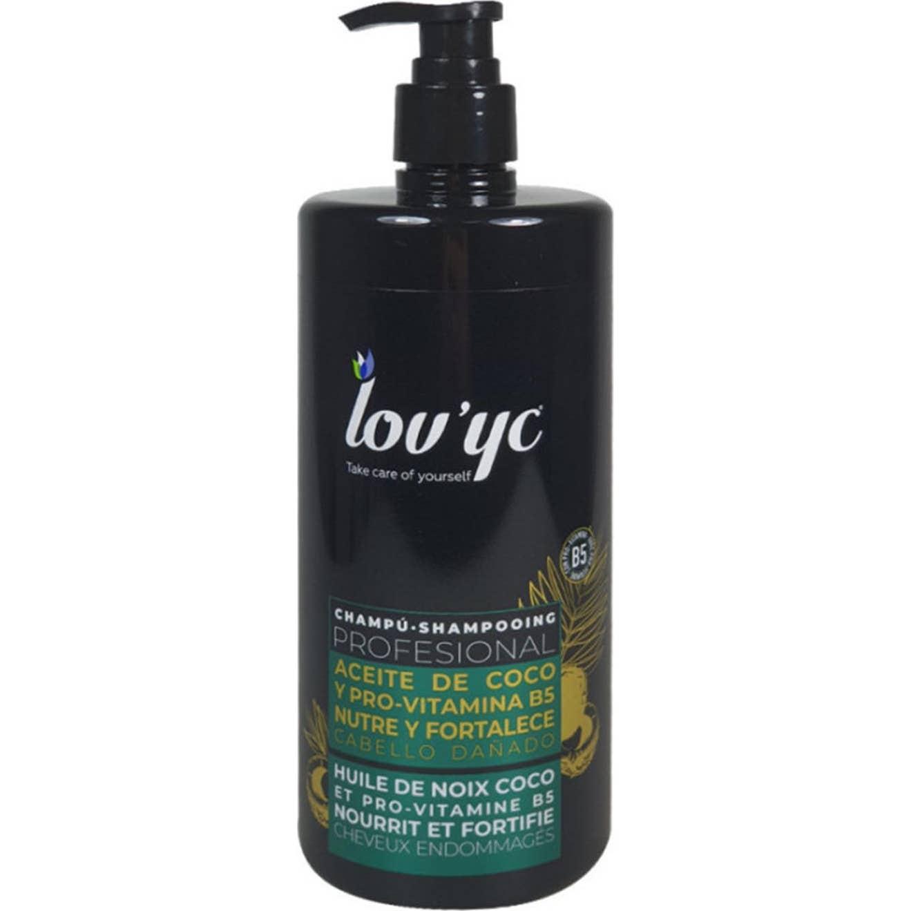 'Lov''yc Aceite de Coco y Provitamina B5 Cabello Dañado Shampoo 750ml'