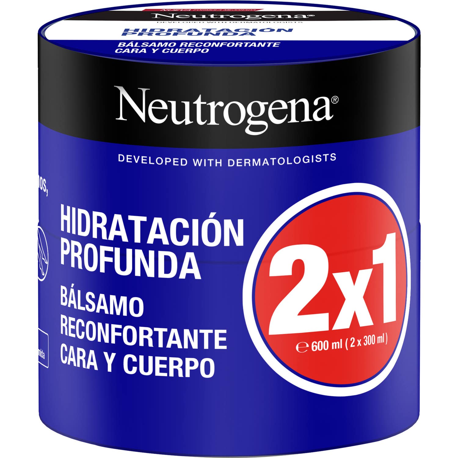 Neutrogena Bálsamo Hidratación Profunda Rostro y Cuerpo 2x300ml