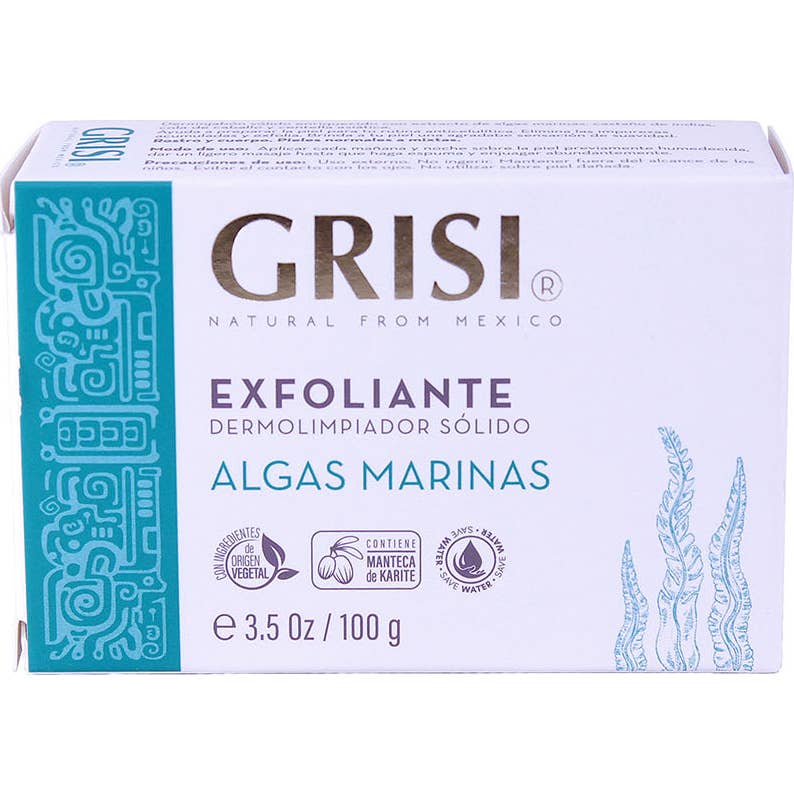 Grisi Exfoliante Dermolimpiador Sólido Algas Marinas 100g