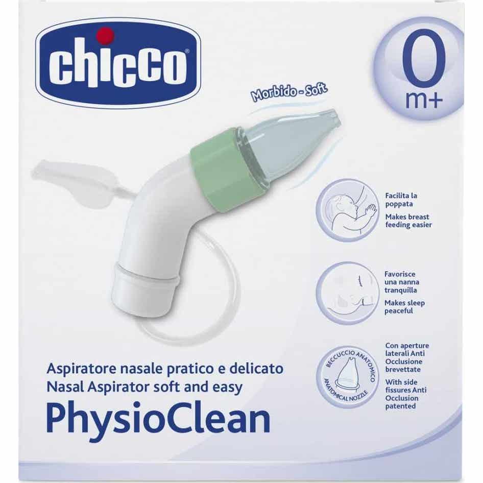 Chicco Physio Clean Aspirador Nasal + 3 Recambios
