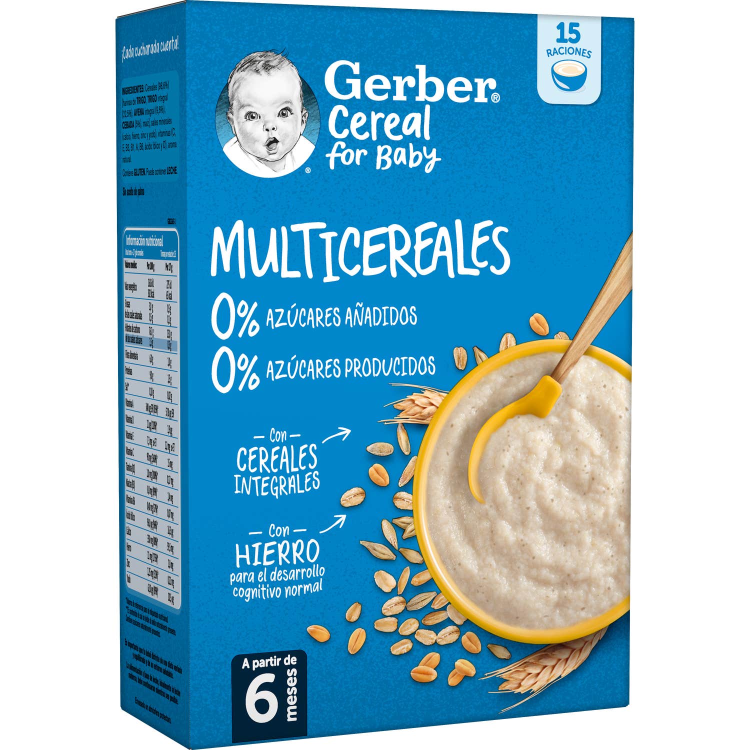 Gerber Multicereales 0% 0% 270g