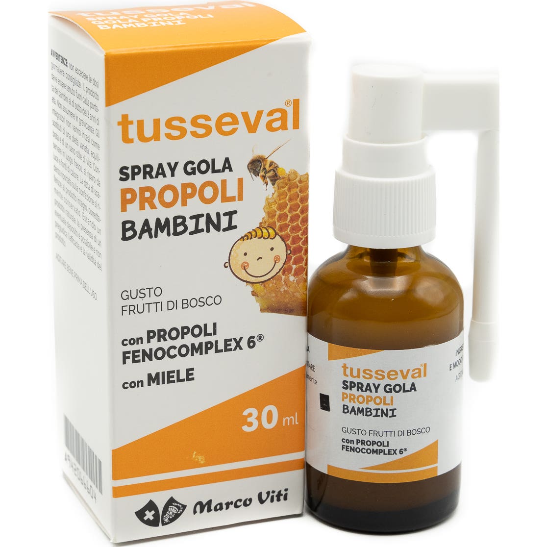Marco Viti Tusseval Propóleo Niños Spray 30ml