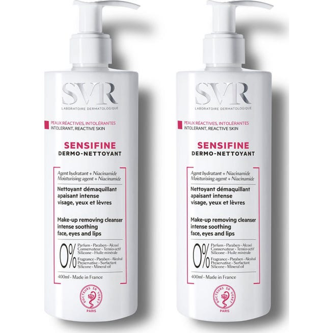 Svr Sensifine Gel Dermo Nettoyant 2x400ml