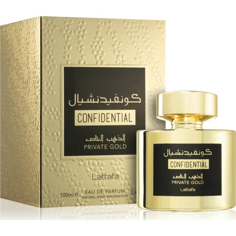 Lattafa Confidential Private Gold Eau de Parfum 100 ml