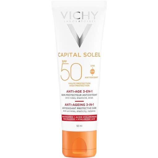 Vichy Capital Soleil Antiedad 3 en 1 SPF50 50ml