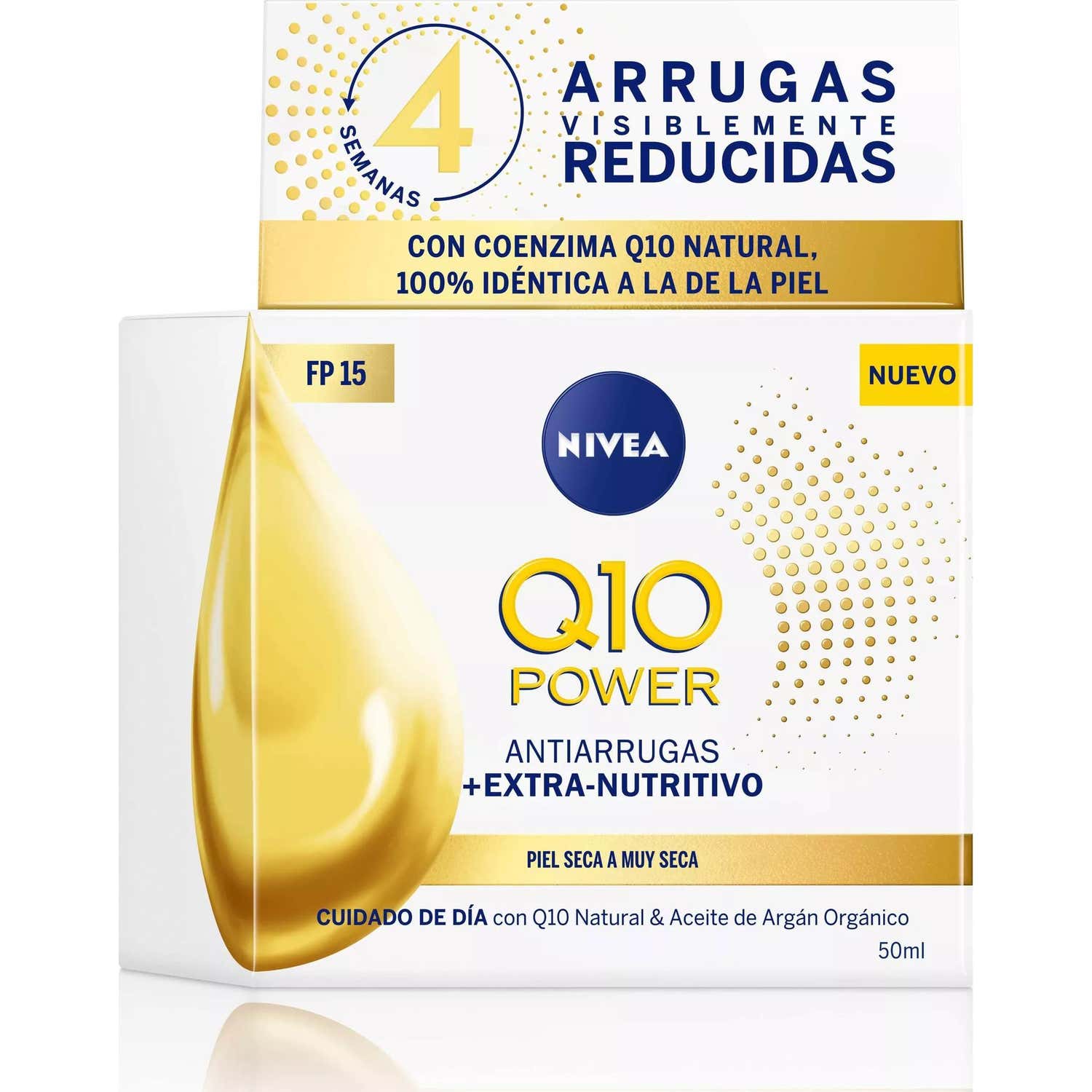 Nivea Q10 Power Antiarrugas Día Spf15 50ml