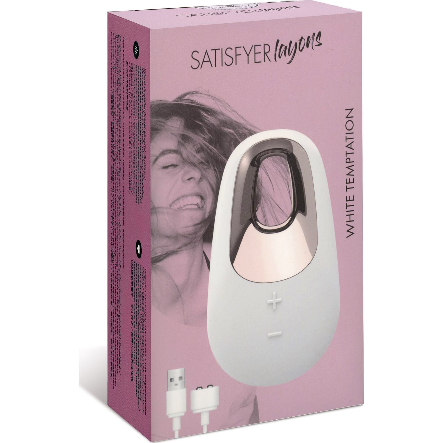 Satisfyer Vibrador Lay-On White Temptations 1ud