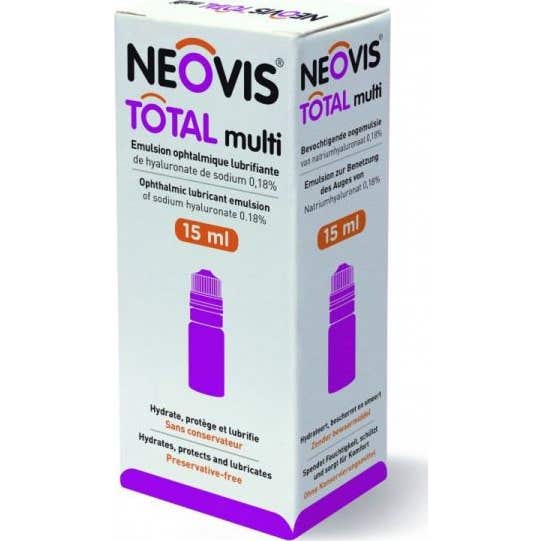 Neovis Total Multi Emulsión Oftálmica Lubricante 15ml