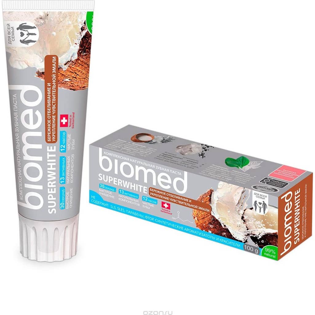 Splat Biomed Superwhite Pasta Dental 100g