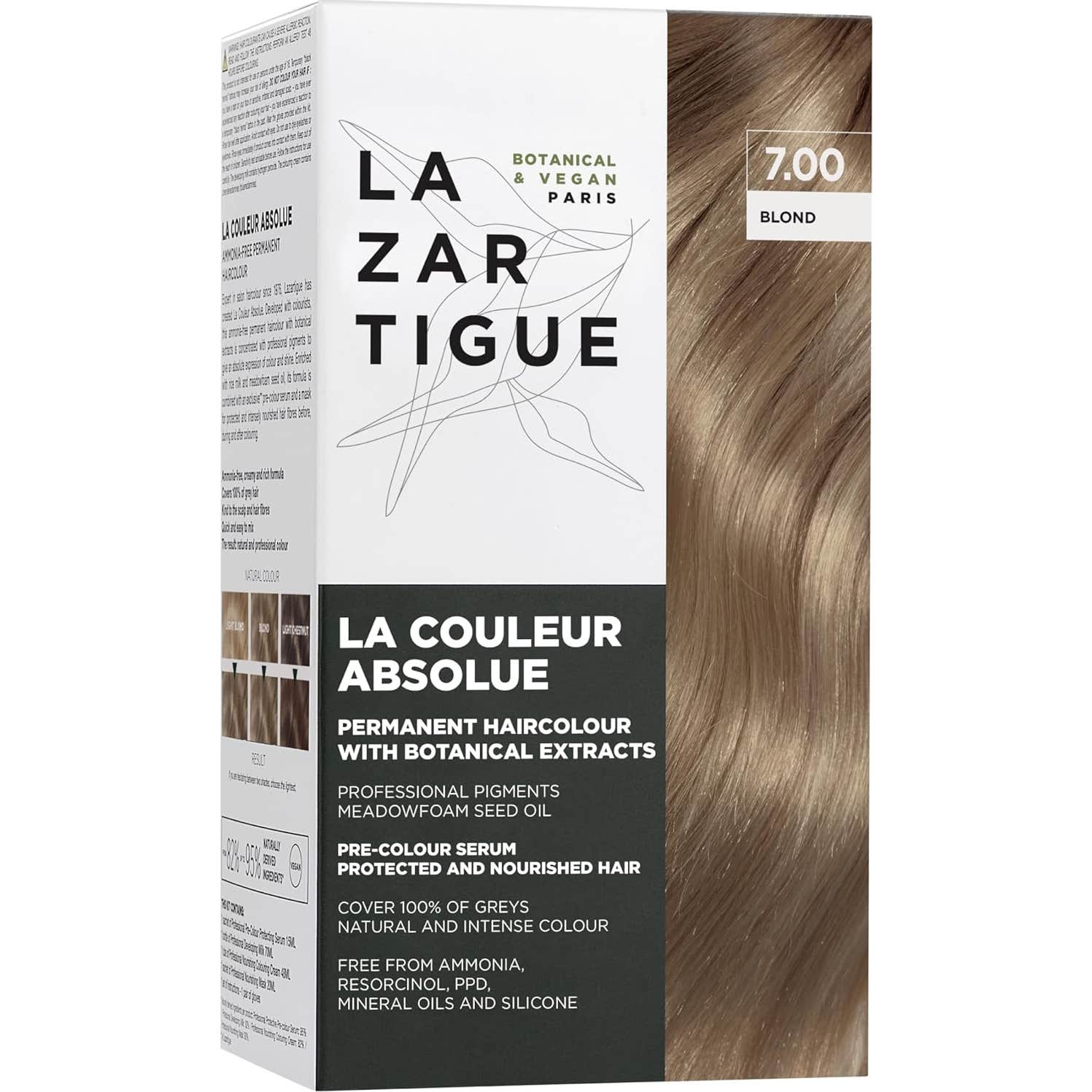 Lazartigue Emulsion Colorante 7.00 160 ml