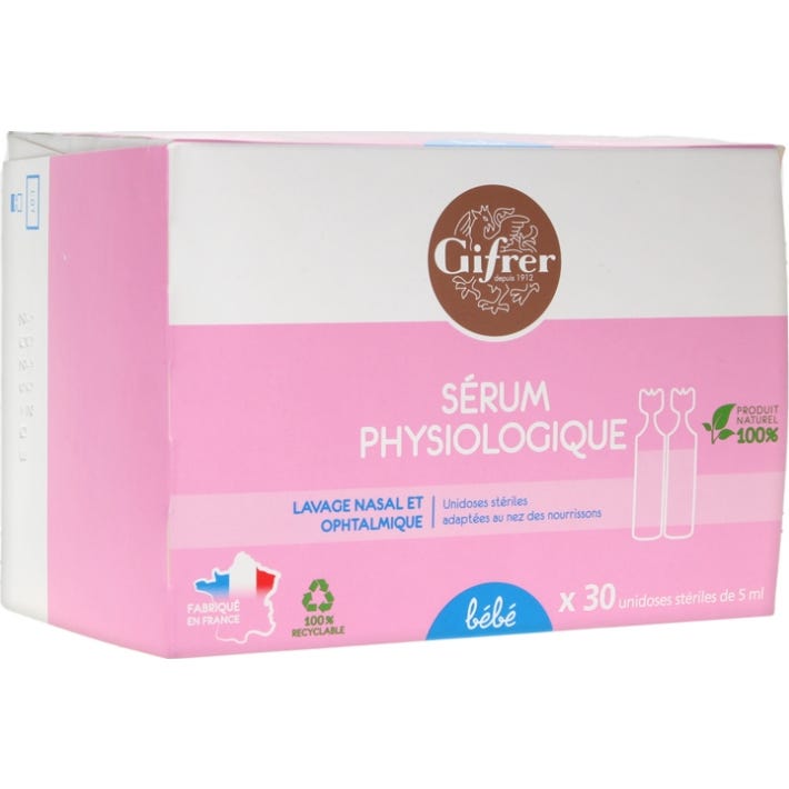 Gifrer Suero Fisiológico 30 monodosisx5 ml