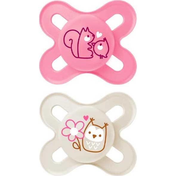 Mam Start Pure Chupete +0M Niña S305 2uds