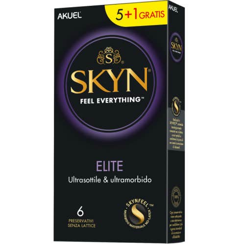 Akuel Skin Elite Preservativos Sin Látex 6uds