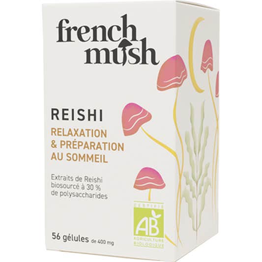 French Mush Reishi Bio 56 Gélules