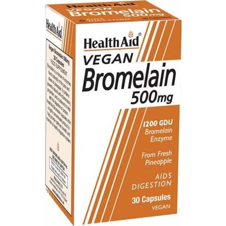Health Aid 5 X Bromelina 30 Cápsulas - Imagen 2