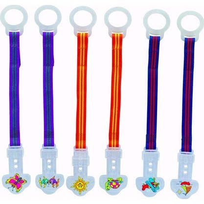 Nuby Natural Touch Clip Chupete 6 uds
