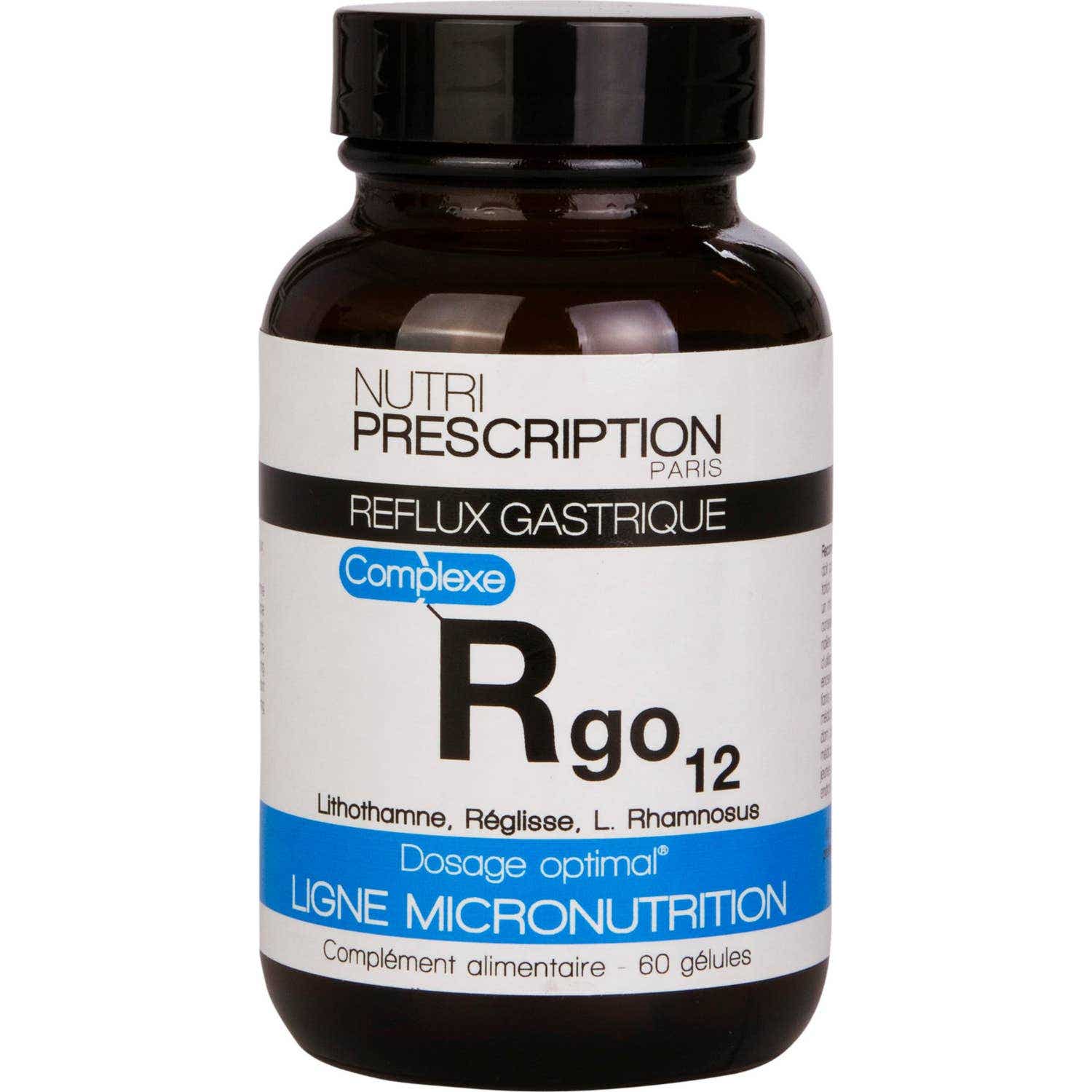 Nutripresc Rgo12 Gastriq Gelul 60 de Nutriprescription | Natural Doctor