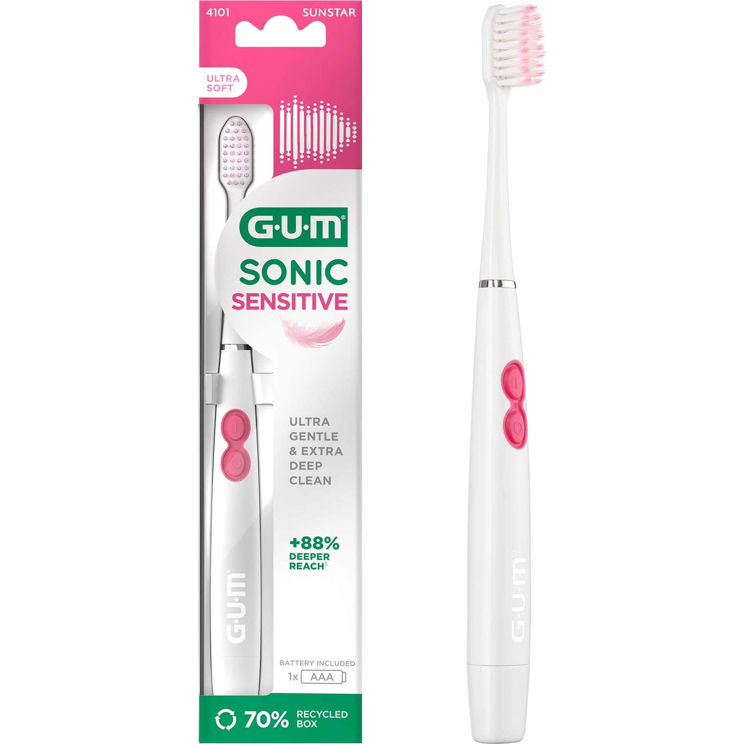 Gum Sonic Sens Cepillo Dental Spazz 1ud