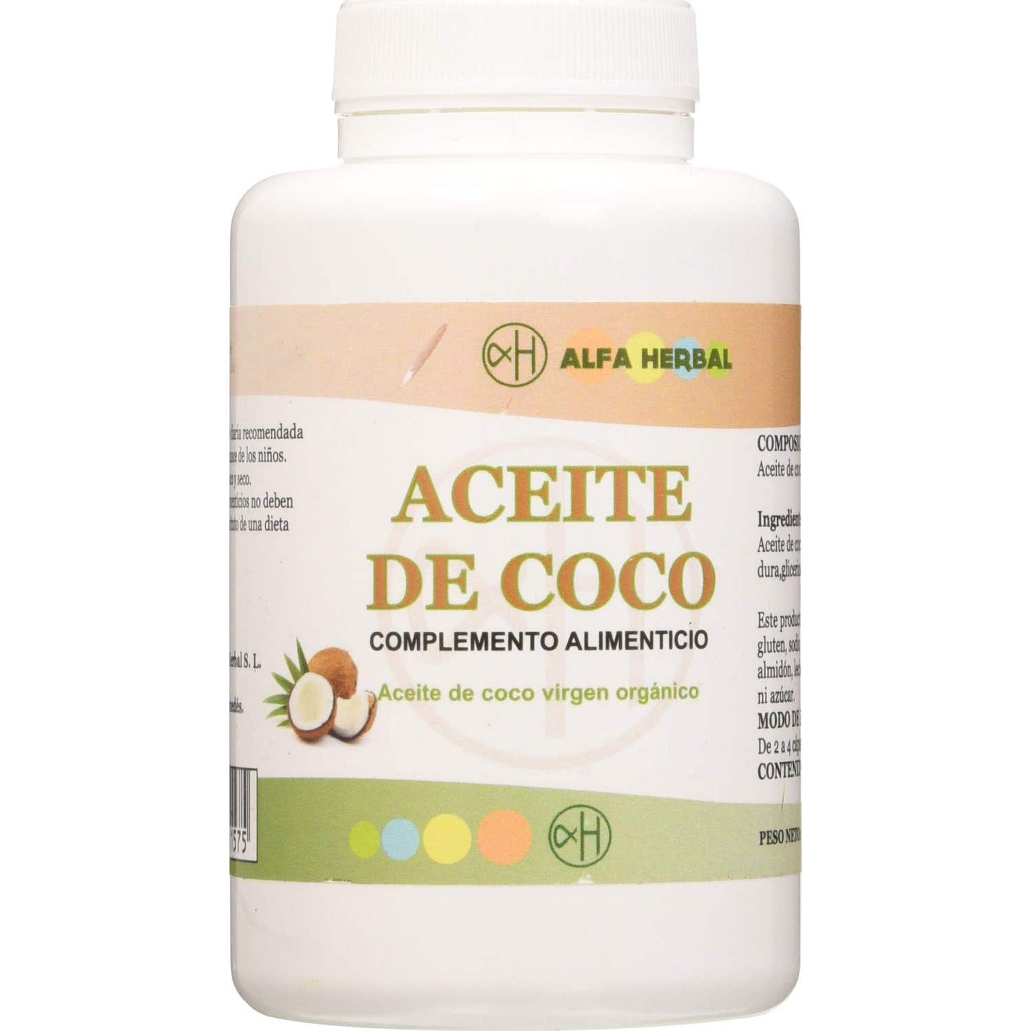 Alfa Herbal Aceite de Coco 120caps