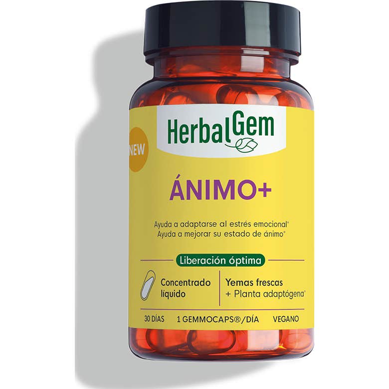 Herbal Gem Herbalgem Ánimo+30 Cápsulas Veganas - Imagen 2