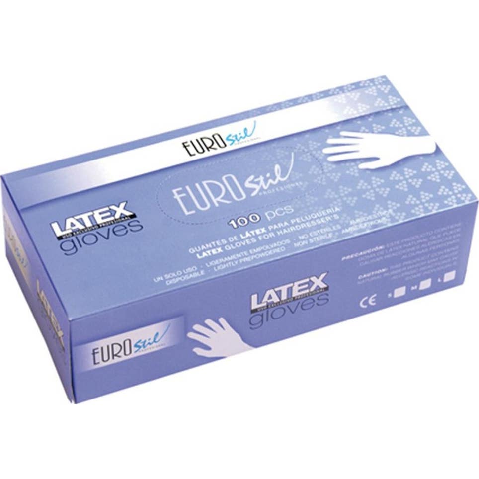 Eurostil Guantes Látex Grande 100uds