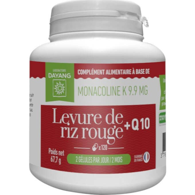 Dayang Levadura de Arroz Rojo + Q10 2,9 mg 120 caps