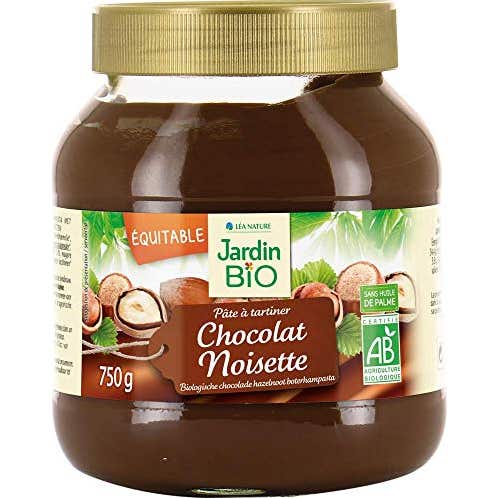 Jardin Bio Crema de Cacao y Avellanas Sin Aceite de Palma 750 g