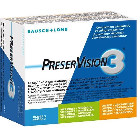 Preservision 3 180 Caps