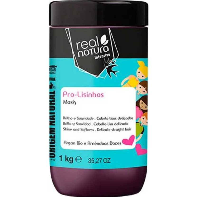 Real Natura Máscara Pro-Lisinhos Anti Frizz 1kg