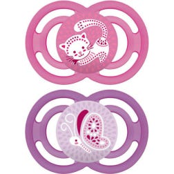 MAM Pacifier Perfect 6+ Meses Silicona Strilisation Bote Silicona x2 (Infantil o Modelo Garon)