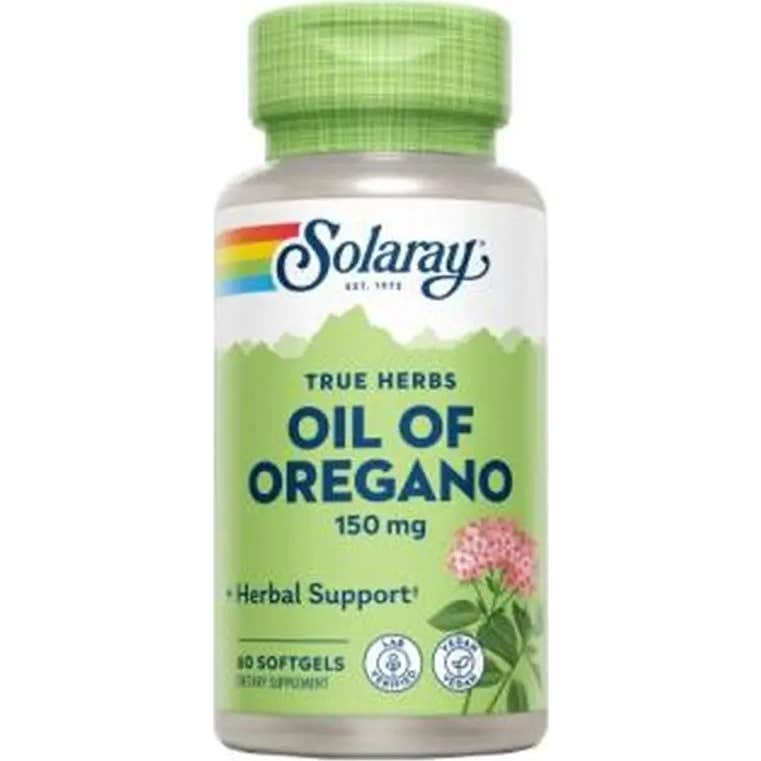 Solaray Oil of Orégano 60 Perlas