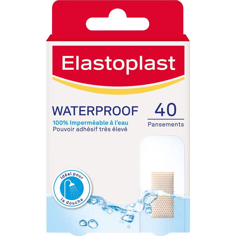 Elastoplast Waterproof Apósitos Impermeables 40uds