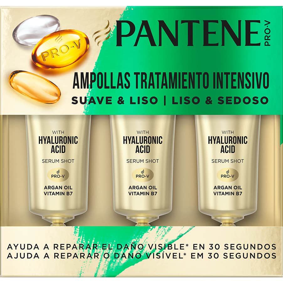Pantene Suave & Liso Ampolla Capilar 3x15 ml