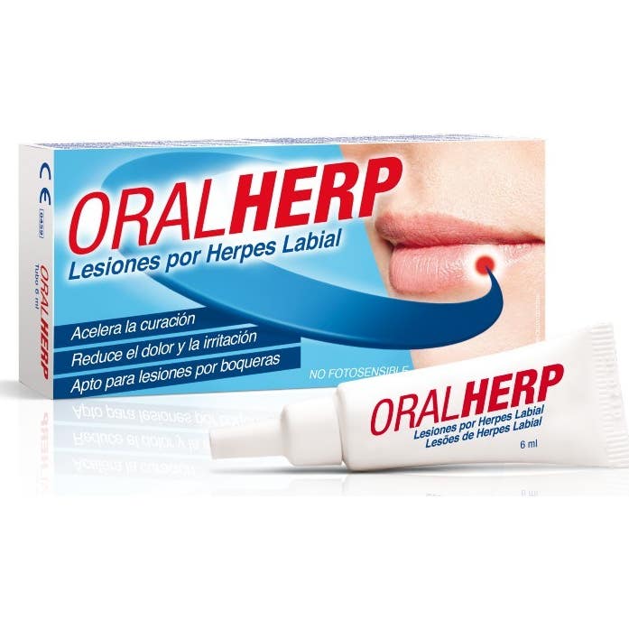 Oralherp Chicas Tratamiento Herpes Labial 6Ml - Imagen 3