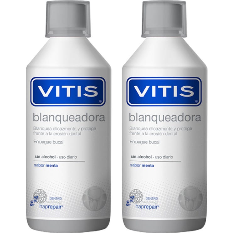 Vitis Blanqueadora Colutorio 2x500ml