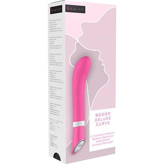BSwish BGood Deluxe Curve Vibrador Rosa 1ud