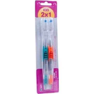 Kin Cepillo de Dientes Suave Bimat 2 uds