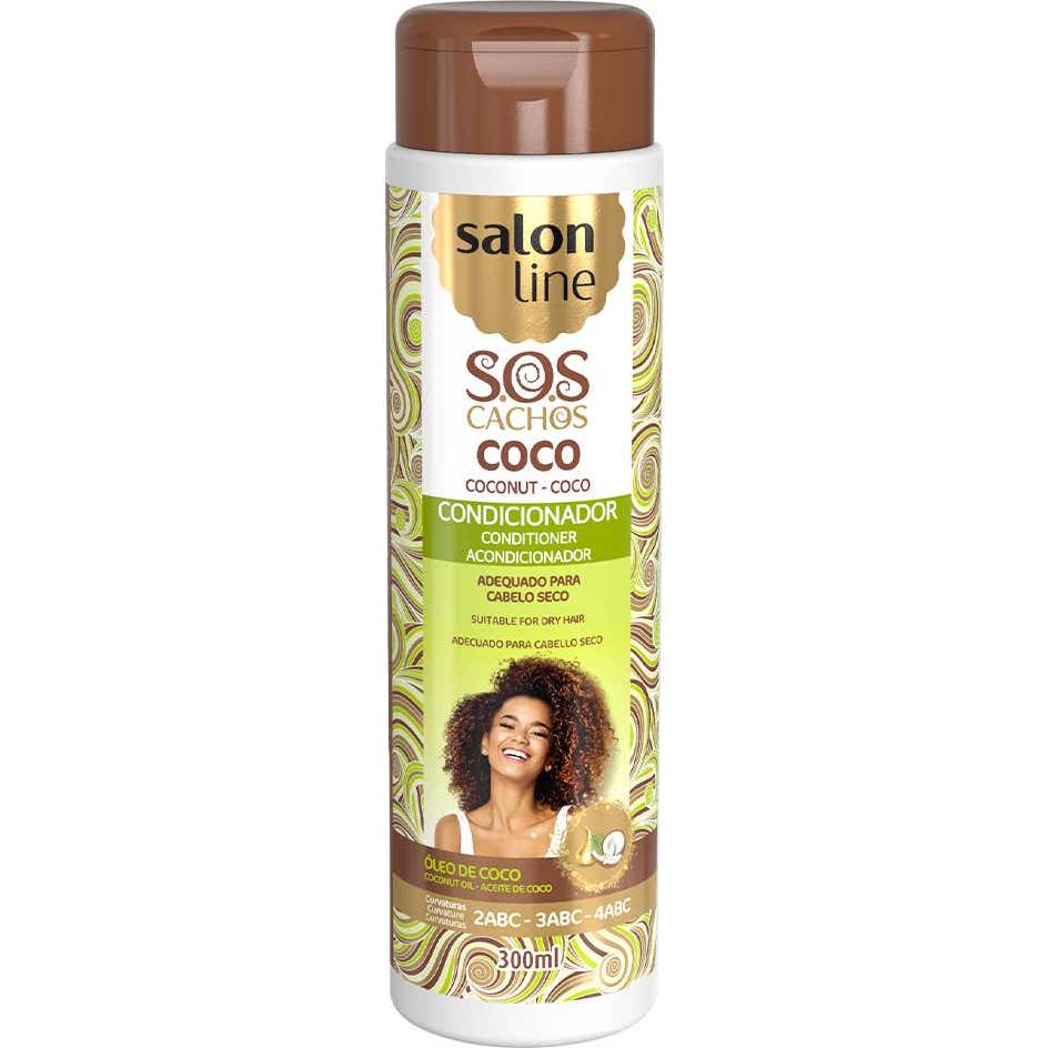 Salon Line S.O.S Cachos Acondicionador Aceite Coco 300ml