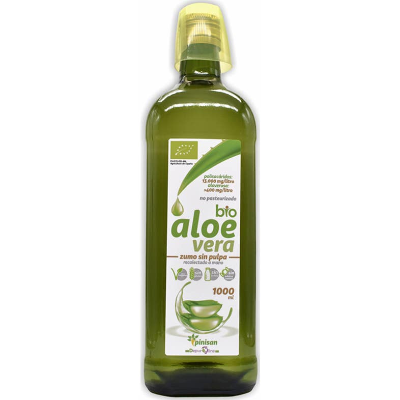 Pinisan Bio Aloe Vera Zumo Sin Pulpa 1L