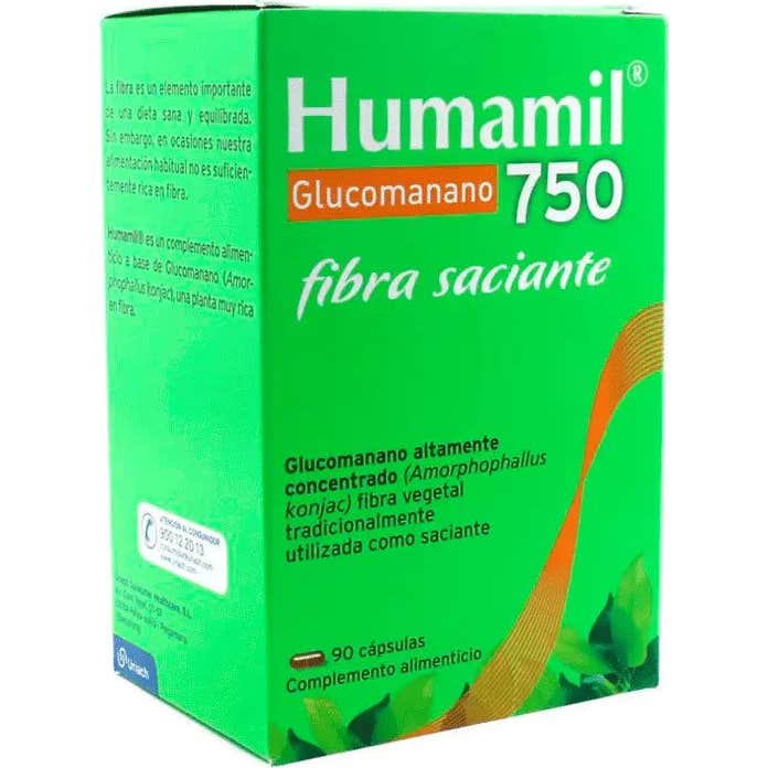 Humamil Glucomanano 750Mg 90Caps