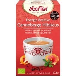 Yogi Tea Ayurvedic Infusion Energy Positive Organic 17 bolsitas de té