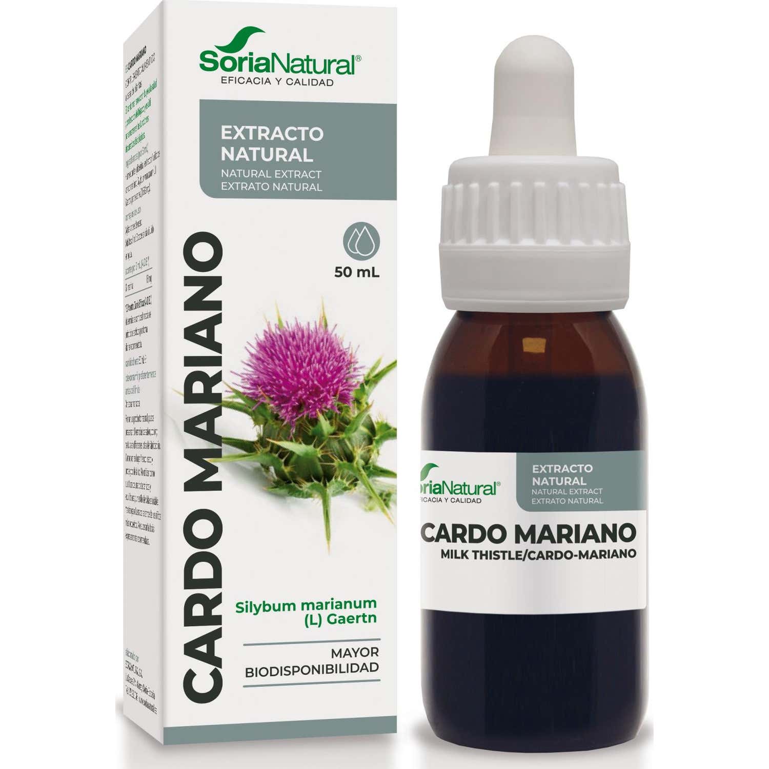 Soria Natural Cardo Mariano Extracto 50ml