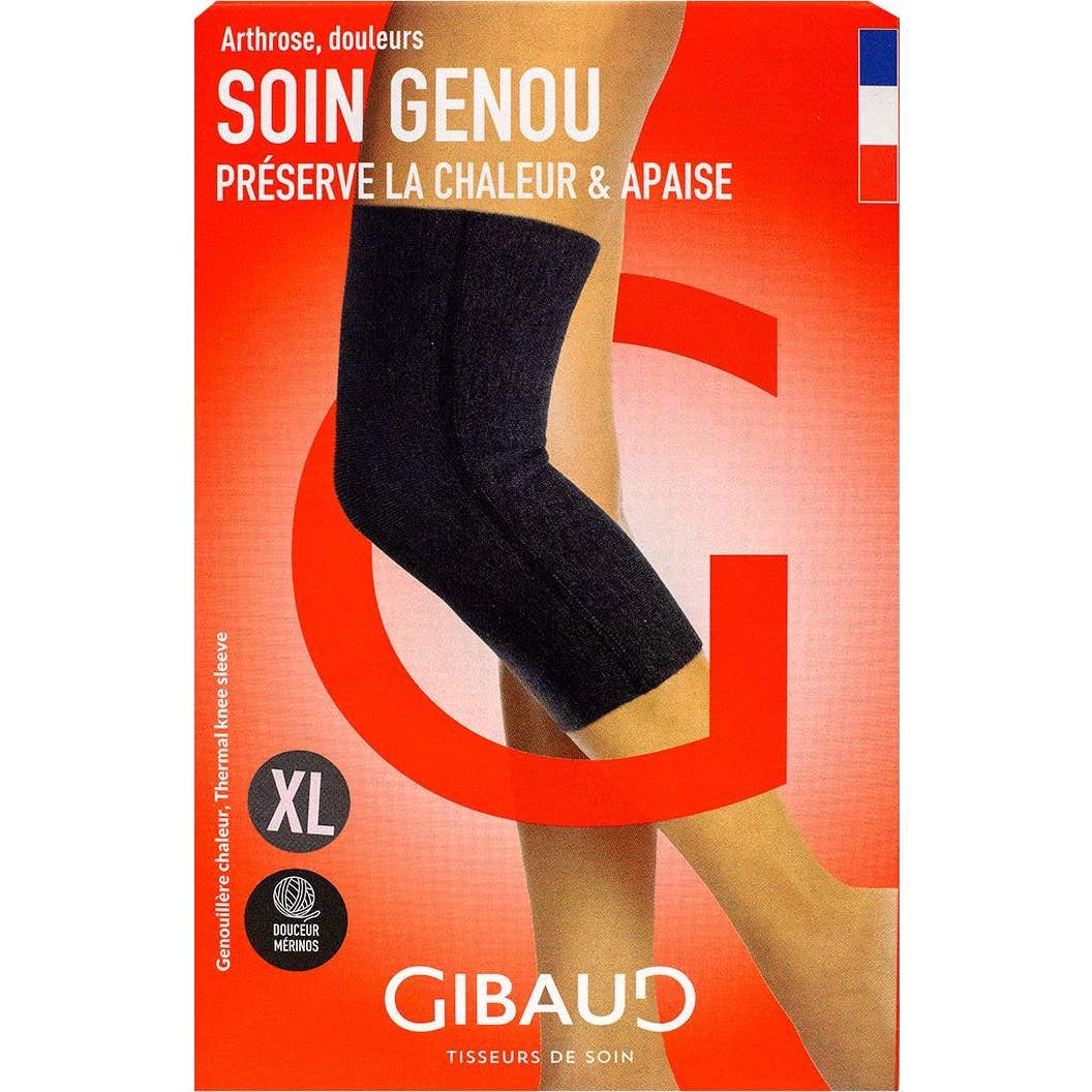 Gibaud Genouillère Chaleur T-XL 1ud