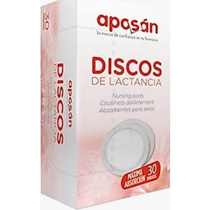 Aposán Discos de Lactancia 30uds