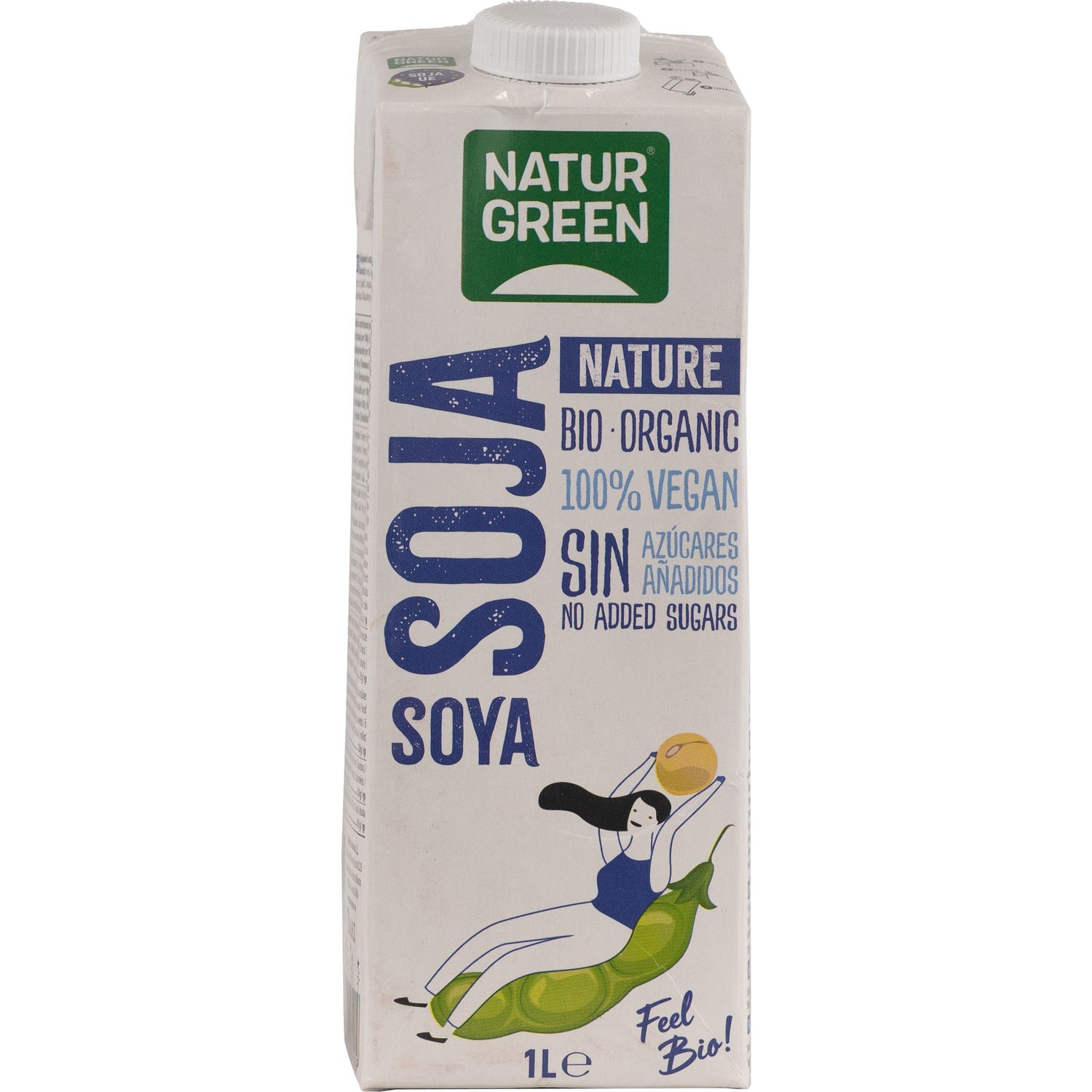 Naturgreen Bebida Ecológica De Soja Natural 1 L | Natural Doctor