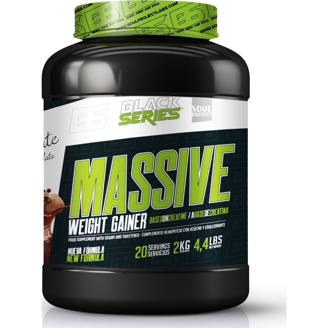 Soul Project Massive Whey Gainer Sabor Vainilla 2kg | Natural Doctor