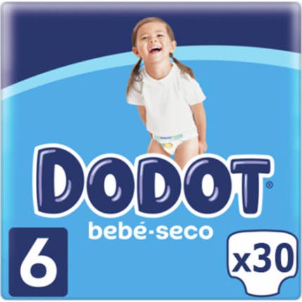 Dodot Bebe Seco Talla 6 13+Kg 30uds