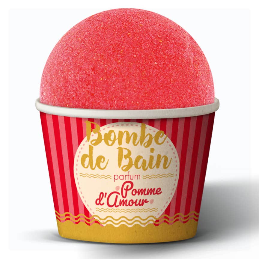 Les Petits Bains de Provence Bomba de Baño Manzana de Amor 115 g